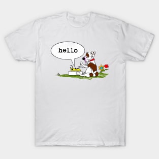 G PUP HELLO BLACK T-Shirt